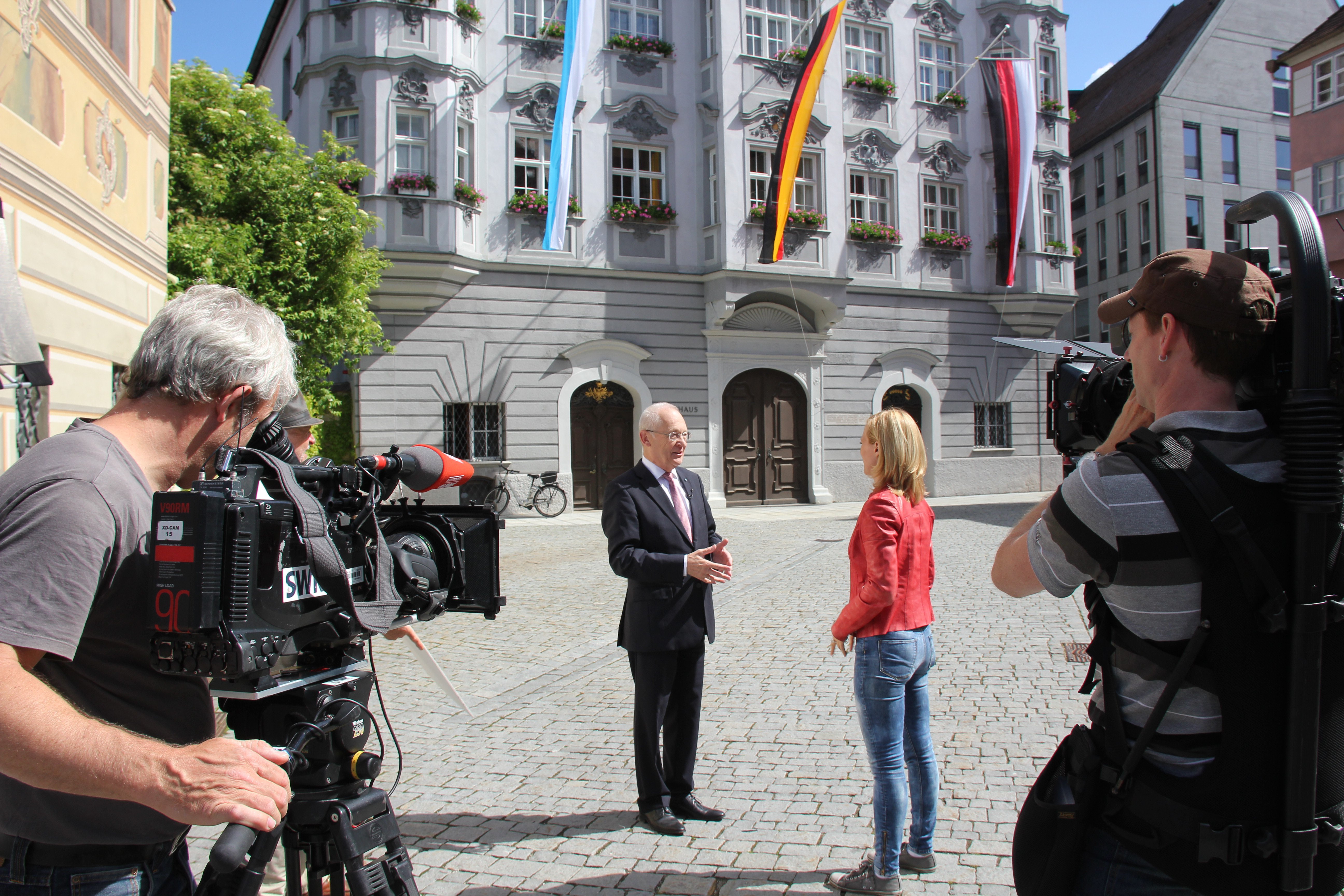 Expedition In Die Heimat Swr Sendet Interview Mit Memmingens Oberburgermeister