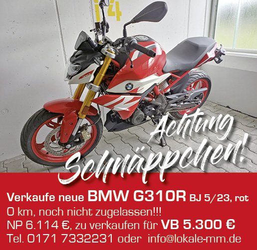 BMW Anzeige Verkauf