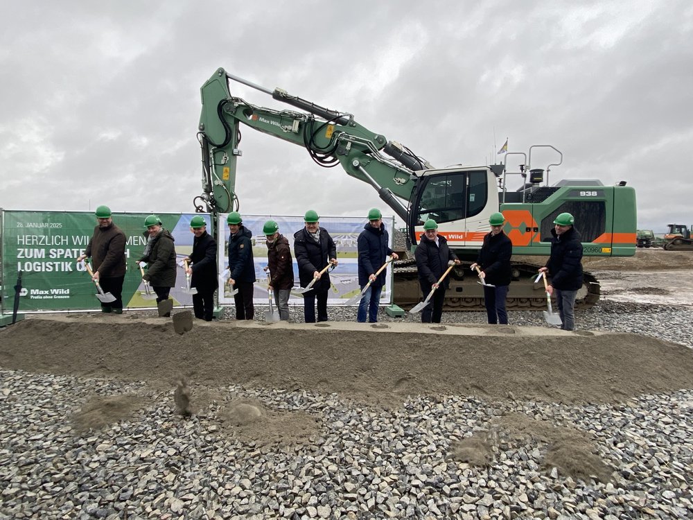 Spatenstich Max Wild Logistik Campus ta