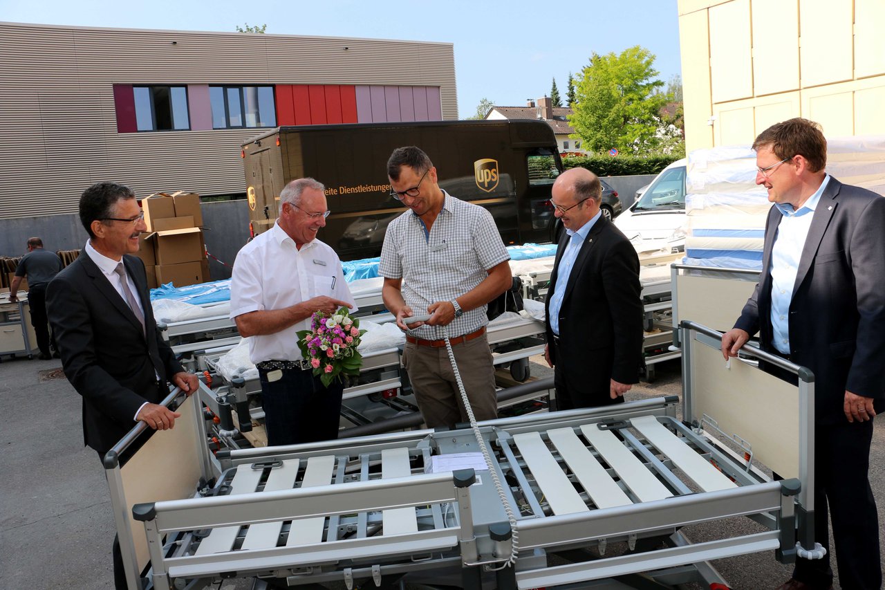Klinikum Memmingen investiert  über 1,5 Millionen Euro in neue Betten