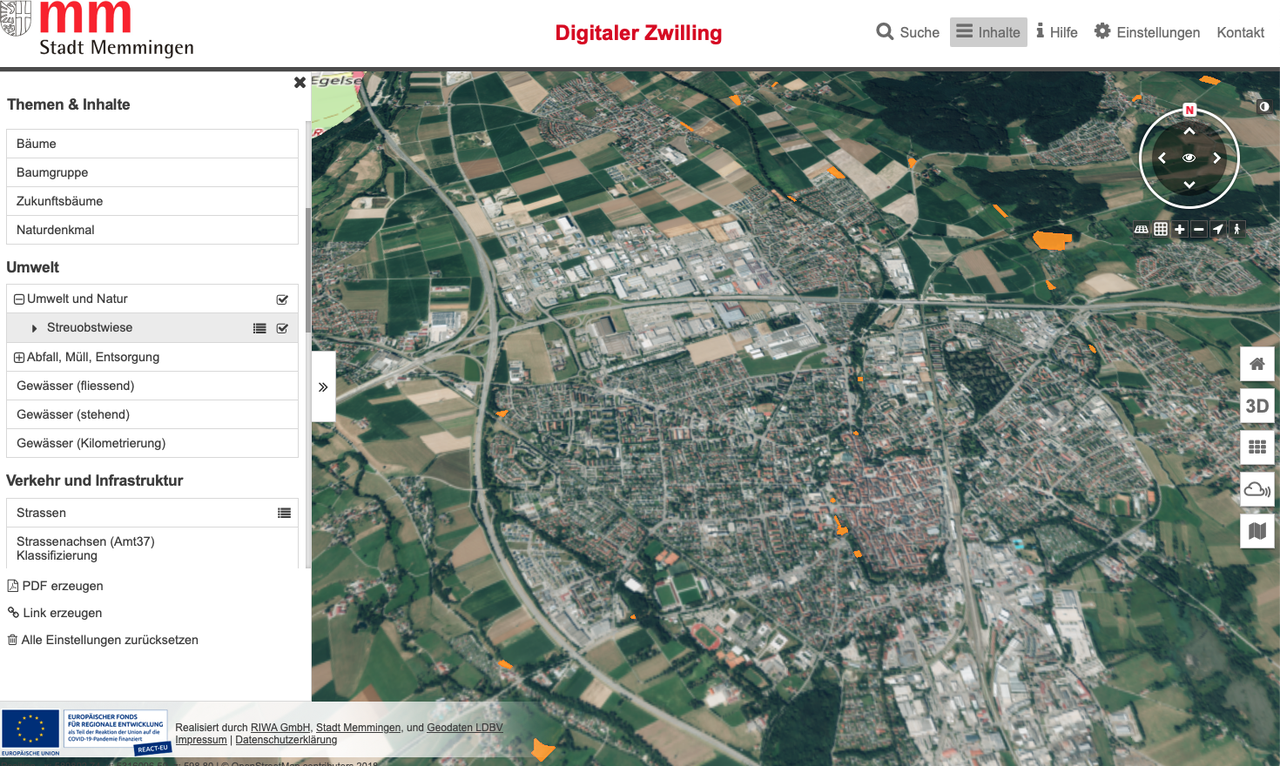 Streuobstwiesen Digitaler Zwilling MM