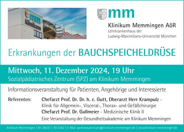 klinikummemmingen_anzeige_gesundheitsakademie 2024_bauchspeicheldru?se