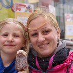 Joana Rüger und Tochter Julina (6), derzeit arbeitslos, Memmingen