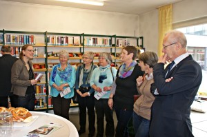 Ehrenamtlichen Betreuuerinnen Lilo Riffel, Ingrid Kunisch, Ina Giersing, Johanna Müller und Ingeborg Hennemann 